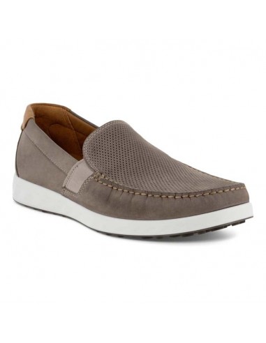 Mens Ecco S Lite Moc Summer in Warm Grey/Cognac livraison et retour toujours gratuits