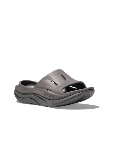 Womens Hoka Ora Slide 3 in Grey/Grey le concept de la Pate a emporter 