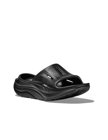 Womens Hoka Ora Slide 3 in Black/Black Economisez 