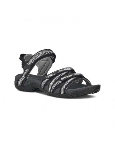 Womens Teva Tirra in Palms Black/White en stock