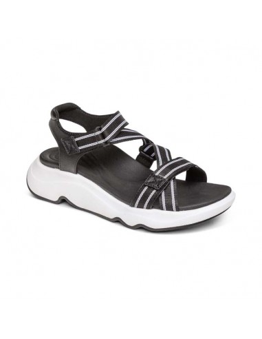 Womens Aetrex Marz in Black pas cher