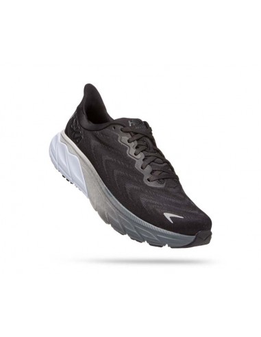 Mens Hoka Arahi 6 Wide in Black/White la colonne vertébrale