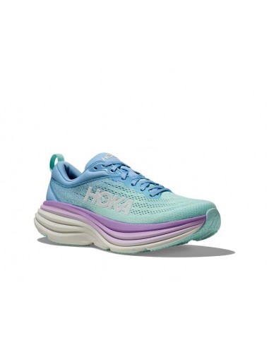 Womens Hoka Bondi 8 in Airy Blue/Sunlit Ocean livraison gratuite