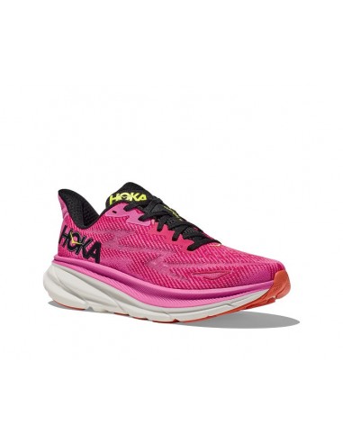 Womens Hoka Clifton 9 in Raspberry/Strawberry suggérées chez