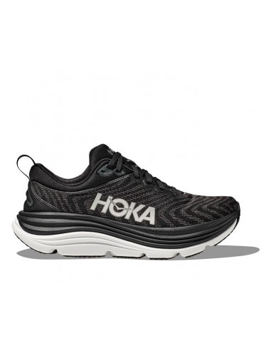 Womens Hoka Gaviota 5 Wide in Black/White suggérées chez