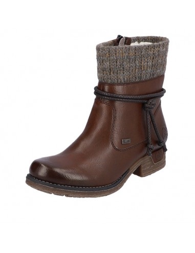 Womens Rieker Fee 88 in Brown/Graphit acheter