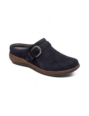 Womens Aetrex Libby in Navy rembourrage situé sous