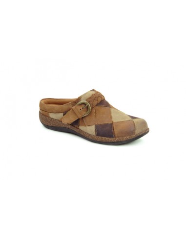 Womens Aetrex Libby in Brown Patchwork sur le site 