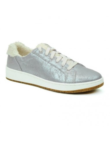 Womens Aetrex Cozy Blake in Silver Metallic shop