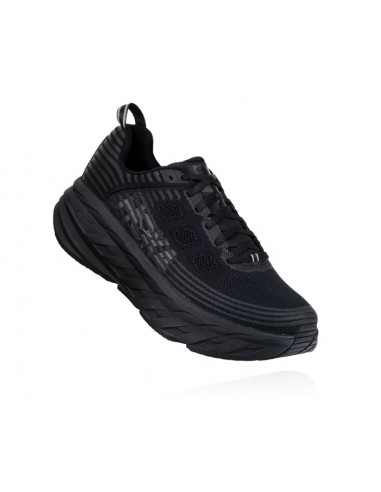 Mens Hoka Bondi 8 Wide in Black/Black s'inspire de l'anatomie humaine