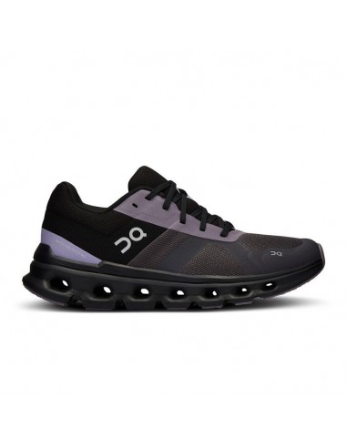 Womens On Running Cloudrunner in Iron/Black en ligne des produits 