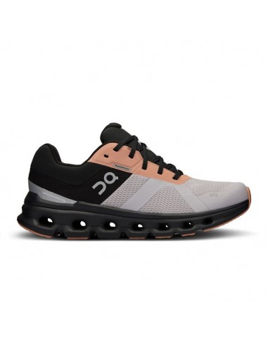 Womens On Running Cloudrunner Waterproof in Fade/Black En savoir plus