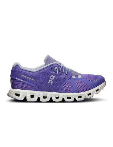 Womens On Running Cloud 5 in Blueberry/Feather Comment ça marche