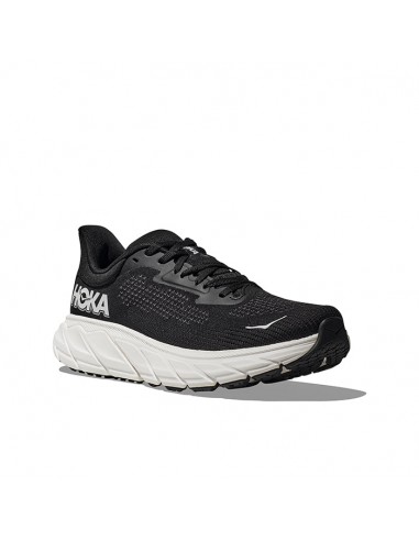 Womens Hoka Arahi 7 in Black/White solde