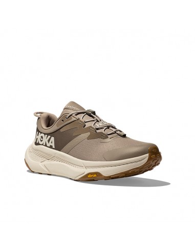 Mens Hoka Transport in Dune/Eggnog en stock