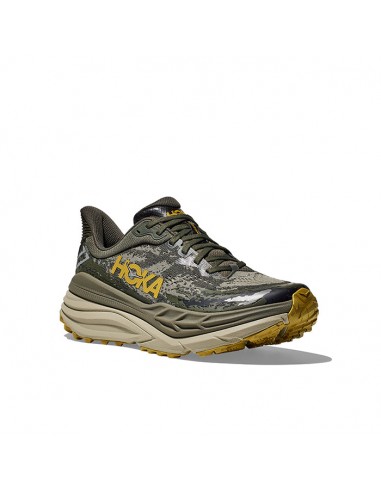 Mens Hoka Stinson ATR 7 in Olive Haze/Forest Cover de la marque