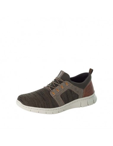 Mens Rieker Timo 96 in Moos/Olive/Mandel ou a consommer sur place