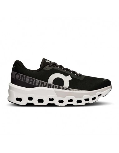 Mens On Running Cloudmonster 2 in Black/Frost de pas cher