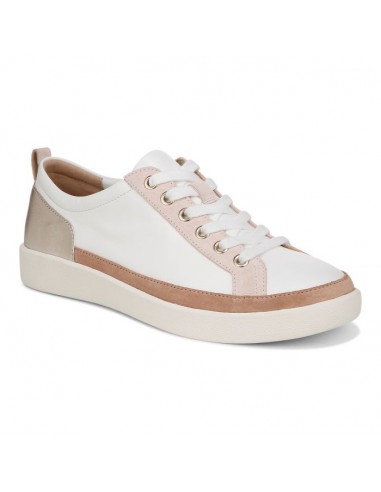 Womens Vionic Winny Lace Up Sneaker in White/Gold offre 