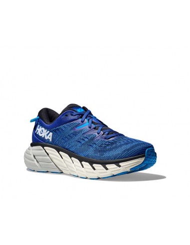 Mens Hoka Gaviota 4 in Bluing/Blue Graphite les muscles