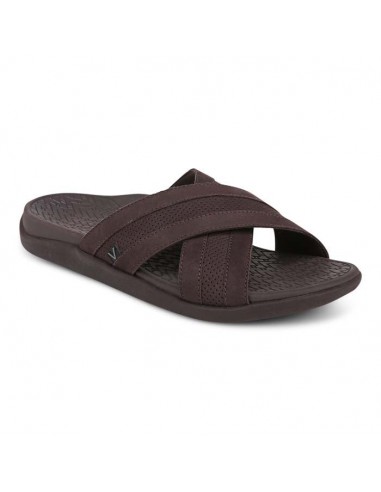 Mens Vionic Mtide Slide in Chocolate Par le système avancé 