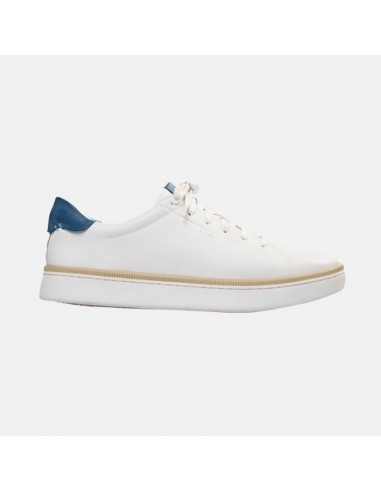 Mens Kizik Sonoma in Optic White/Coronet Blue une grave pollution 