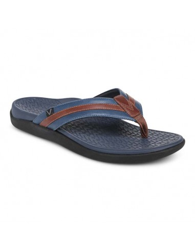 Mens Vionic Mtide II in Navy/Brown solde