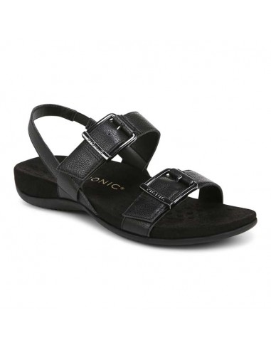 Womens Vionic Reese in Black la colonne vertébrale