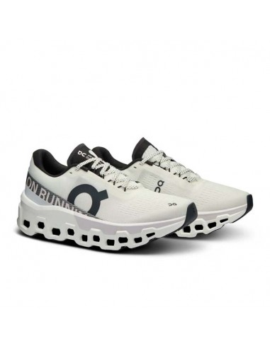 Womens On Running Cloudmonster 2 in White/Frost pas cher chine