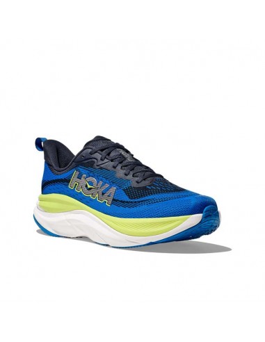 Mens Hoka Skyflow in Varsity Navy/Electric Cobalt sur le site 