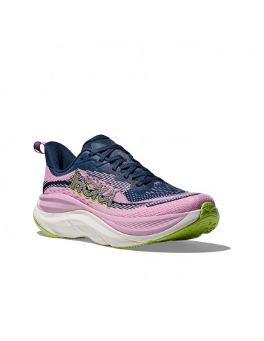 Womens Hoka Skyflow in Midnight/Pink Twilight en linge