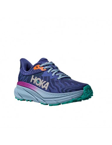 Womens Hoka Challenger ATR 7 in Evening Sky/Drizzle en linge