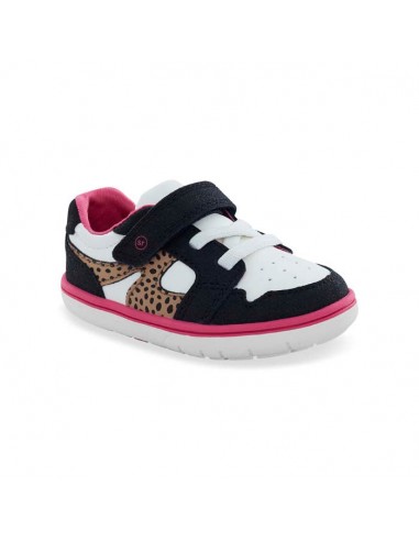 Little Girl Stride Rite SRTech London in Leopard de technologie