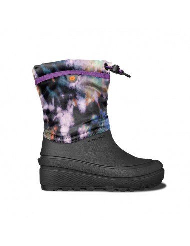 Little Girl Bogs Snow Shell Cosmos in Black Multi les ctes