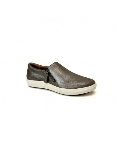 Womens Aetrex Jenna in Brushed Silver france