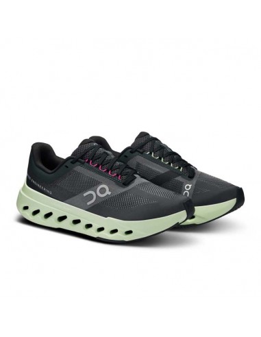 Womens On Running Cloudsurfer Next in Black/Lima de technologie