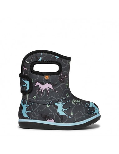 Little Girl Bogs Baby Bogs II Horses in Dark Grey Multi vous aussi creer 