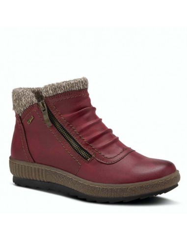 Womens Spring Step Cleora in Burgundy en stock