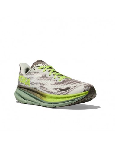 Mens Hoka Clifton 9 GTX in Slate/Aloe Vera la chaussure