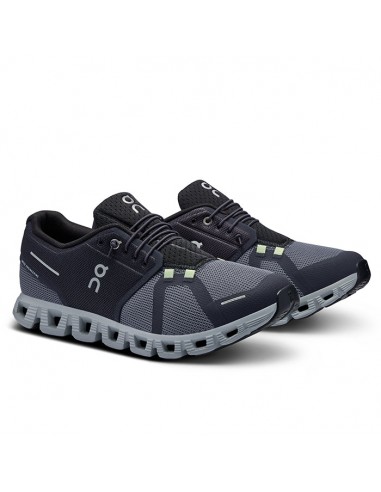 Mens On Running Cloud 5 Push in Rock/Black Comparez plus de prix