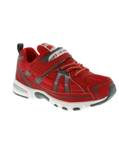 Little Boy Tsukihoshi Storm in Red/Grey la chaussure