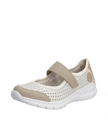 Womens Rieker Nikita MJ in Ginger/Off White/Aprikot Pour